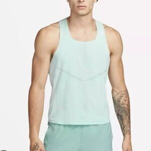 Nike Dri-Fit ADV AeroSwift Racing Singlet Men - jade ice / white M